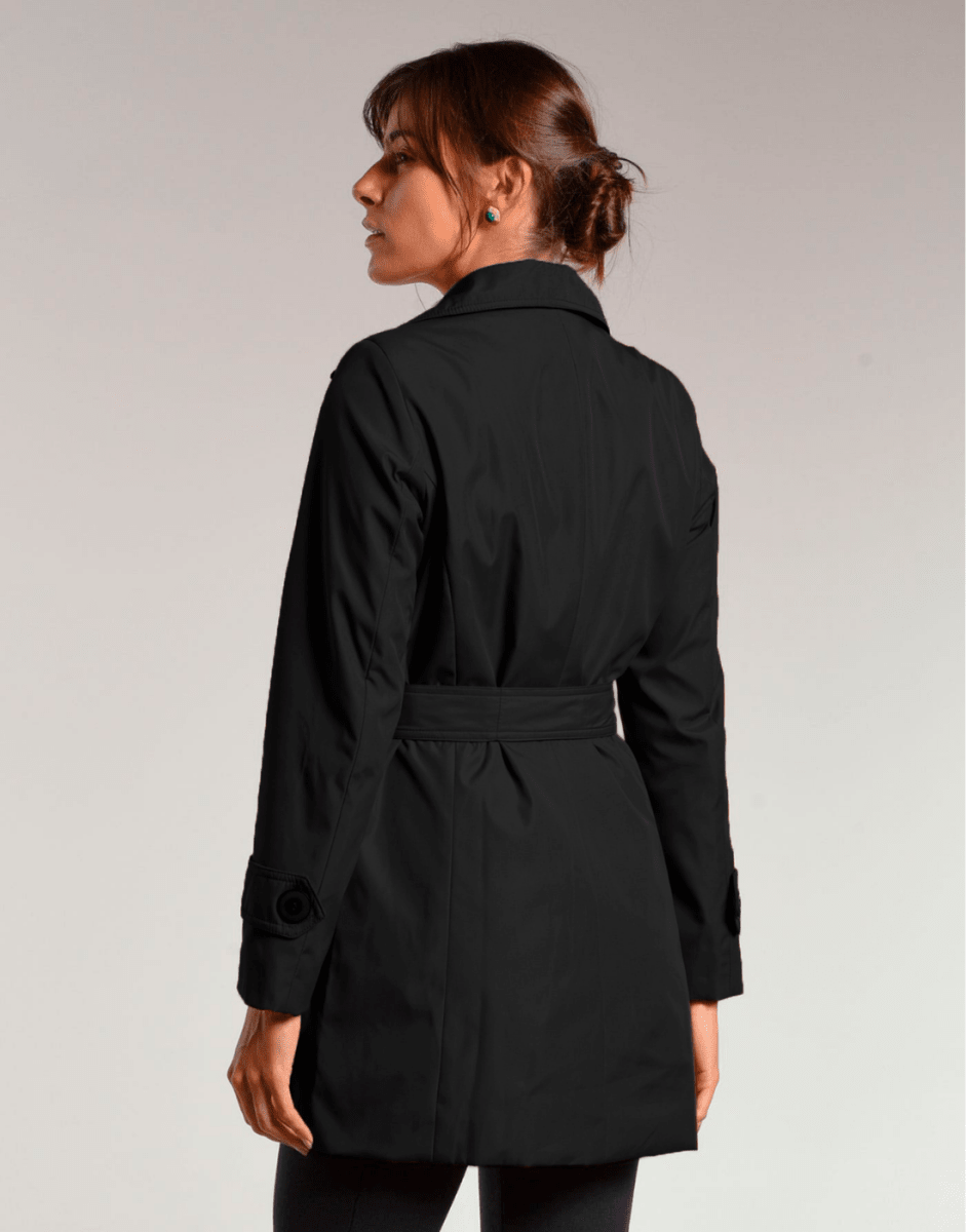 Trench Coat Netley Preto - Tricote Modas