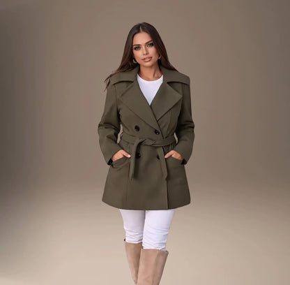 Casaco Sobretudo Blazer Feminino Lã Batida | OFERTA DE INVERNO