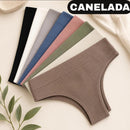 (KIT COM 10) Calcinhas em  100% Algodão Canelado Premium - Confort