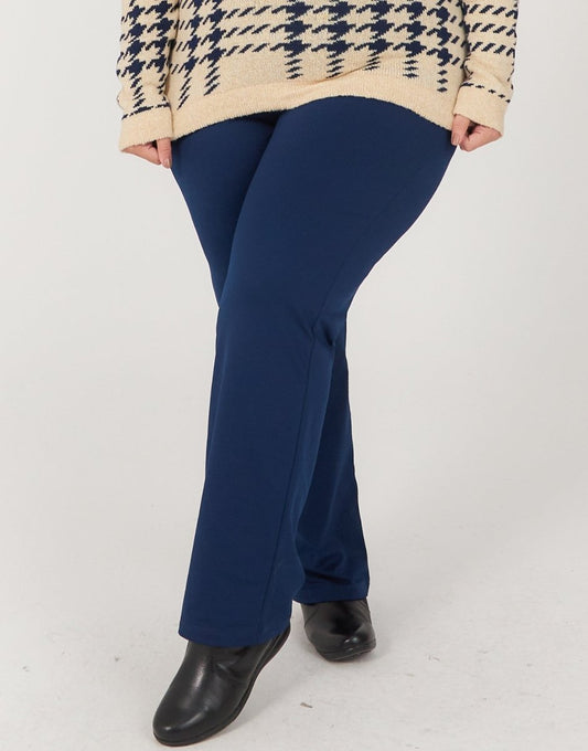 Calça Comfort Marinho - Tricote Modas