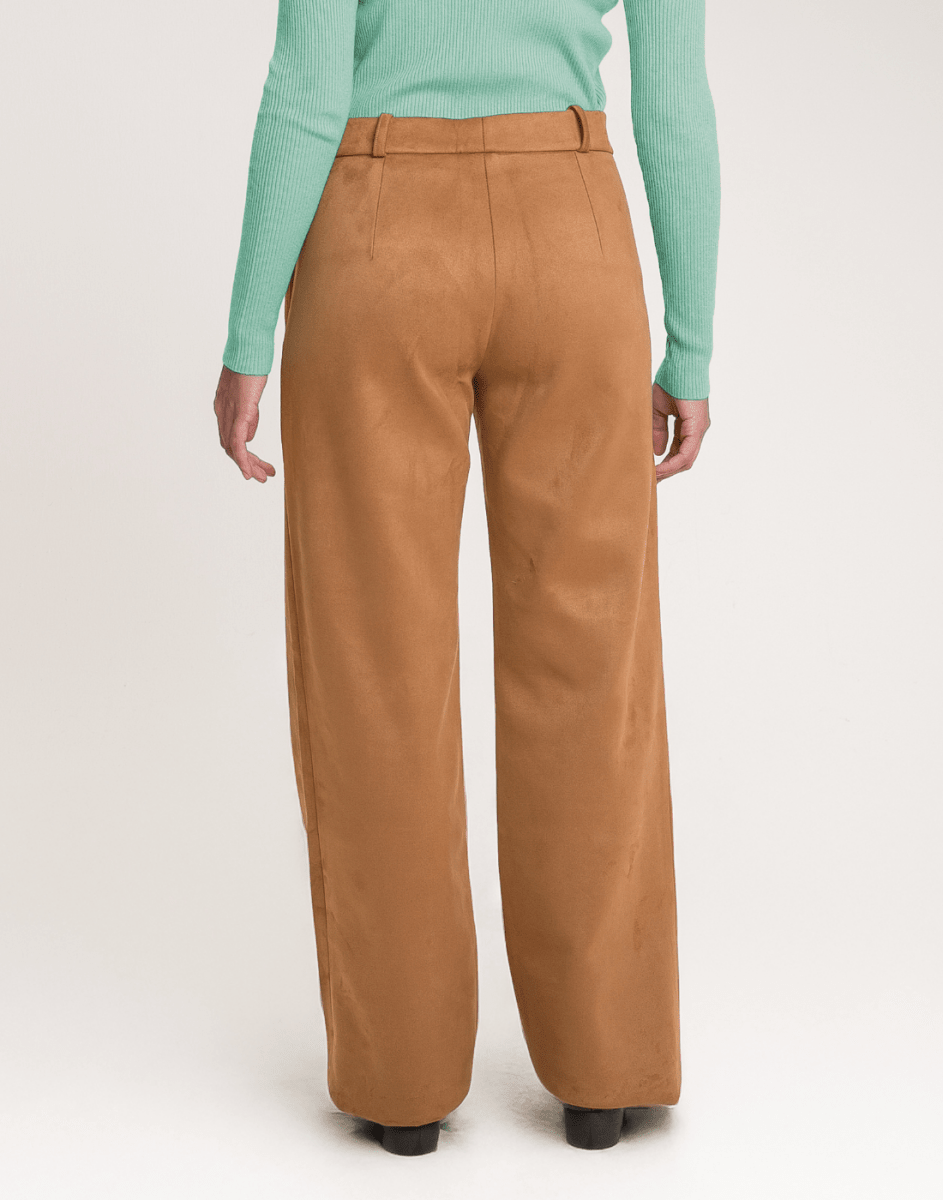 Calça Reta Alpinea Caramelo - Tricote Modas