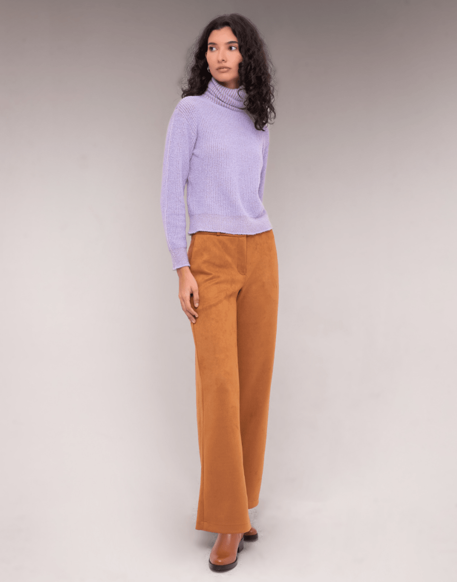 Calça Reta Alpinea Caramelo - Tricote Modas