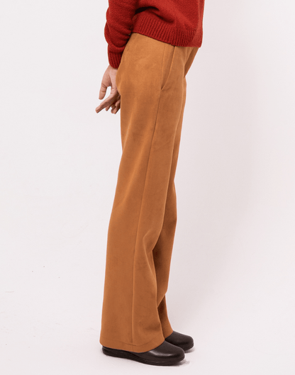 Calça Reta Alpinea Caramelo - Tricote Modas