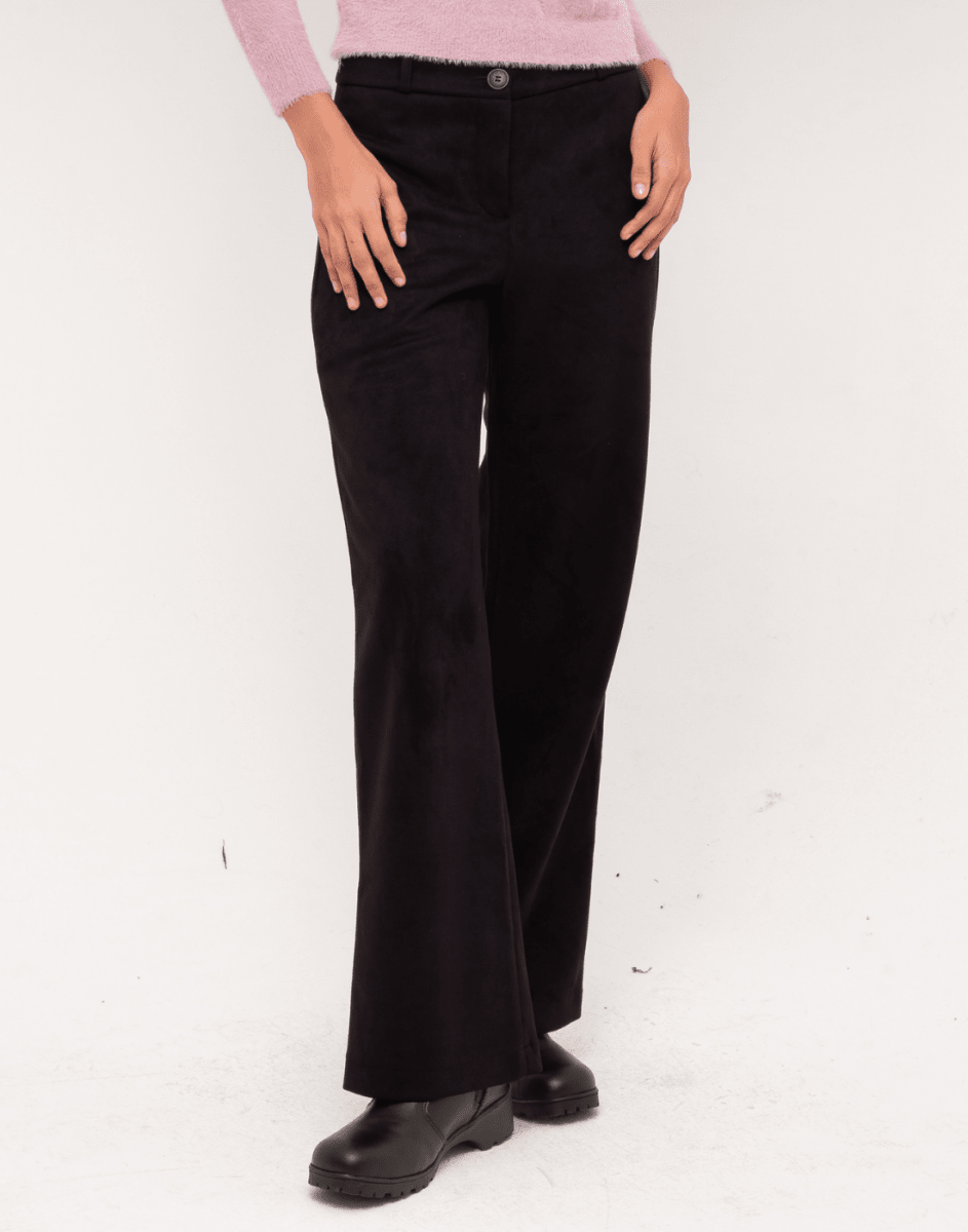 Calça Reta Alpinea Preta - Tricote Modas