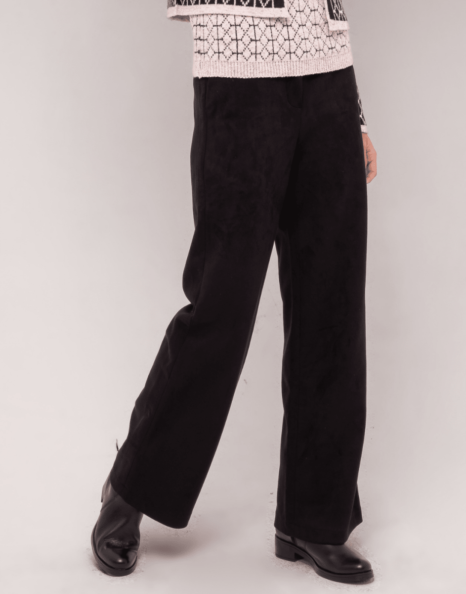Calça Reta Alpinea Preta - Tricote Modas