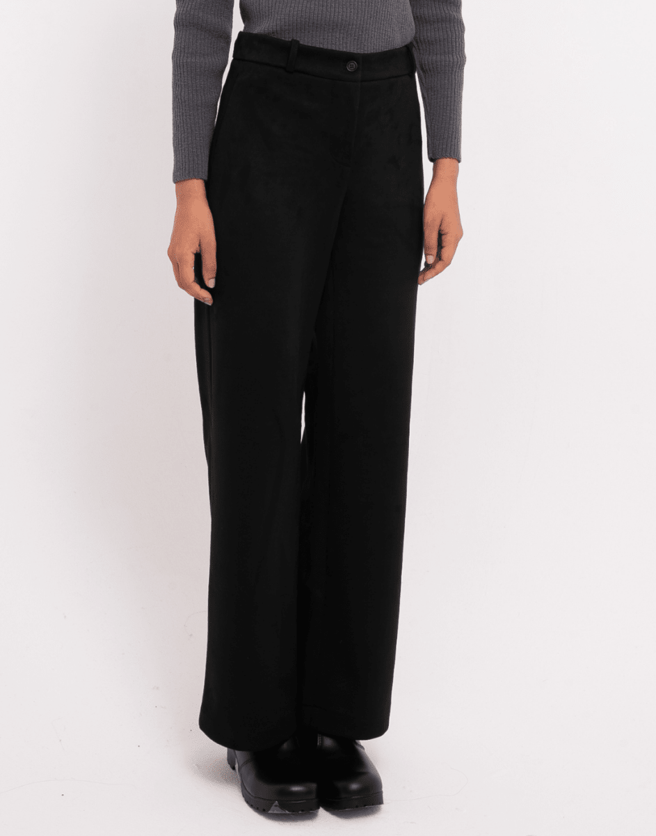 Calça Reta Alpinea Preta - Tricote Modas