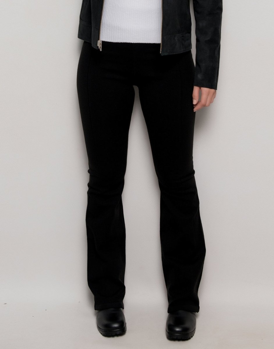 Calça Tricot Invernada Stripe Preta - Tricote Modas