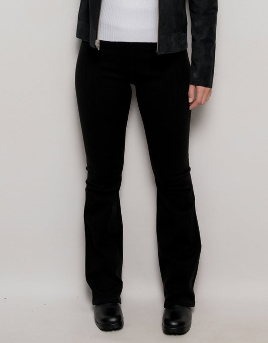 Calça Tricot Invernada Stripe Preta - Tricote Modas