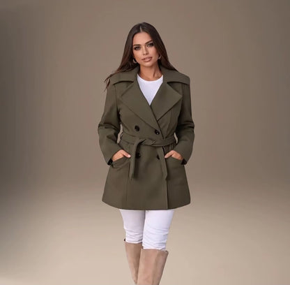 Casaco Sobretudo Blazer Feminino Lã Batida | PREÇO DE LANÇAMENTO - Tricote Modas