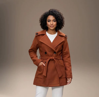 Casaco Sobretudo Blazer Feminino Lã Batida | PREÇO DE LANÇAMENTO - Tricote Modas