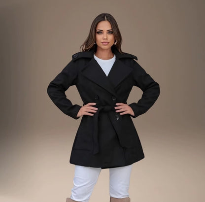 Casaco Sobretudo Blazer Feminino Lã Batida | PREÇO DE LANÇAMENTO - Tricote Modas
