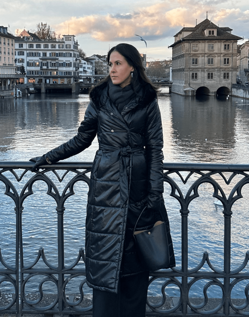 Doudoune Comprido BlackBerg Preto - Tricote Modas