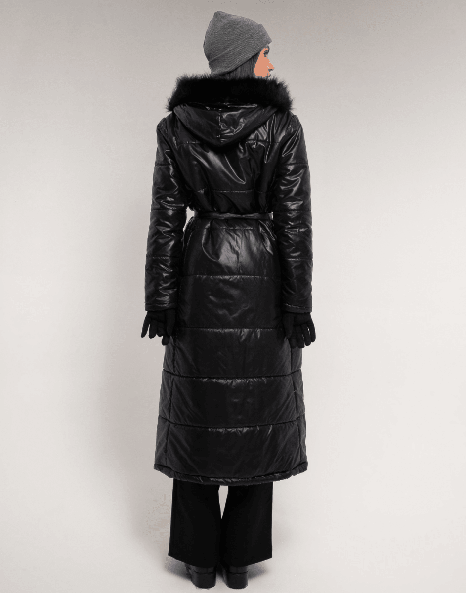 Doudoune Comprido BlackBerg Preto - Tricote Modas