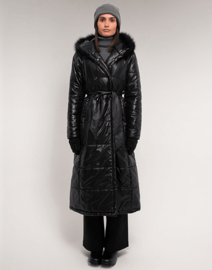 Doudoune Comprido BlackBerg Preto - Tricote Modas
