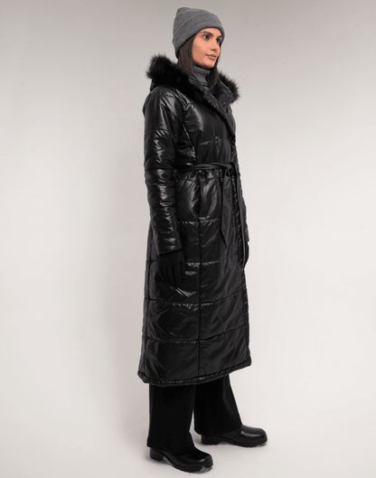 Doudoune Comprido BlackBerg Preto - Tricote Modas