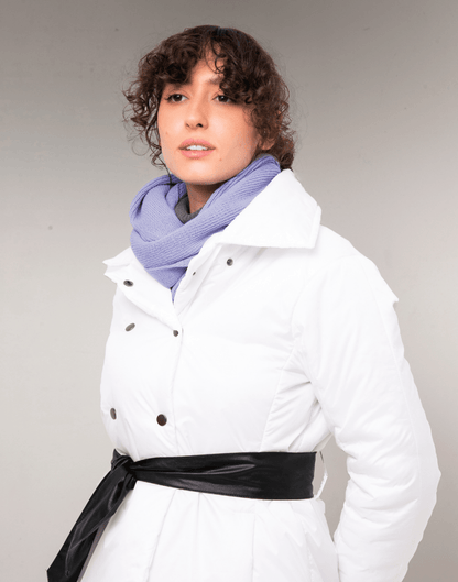 Doudoune Curto Silverberg Branco - Tricote Modas
