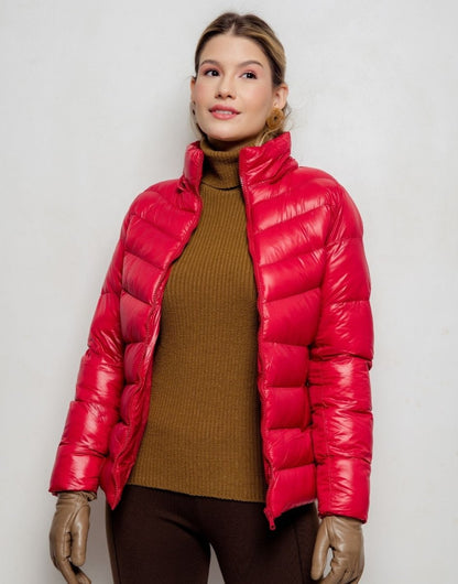 Doudoune Forrado Courdali Vermelho - Tricote Modas