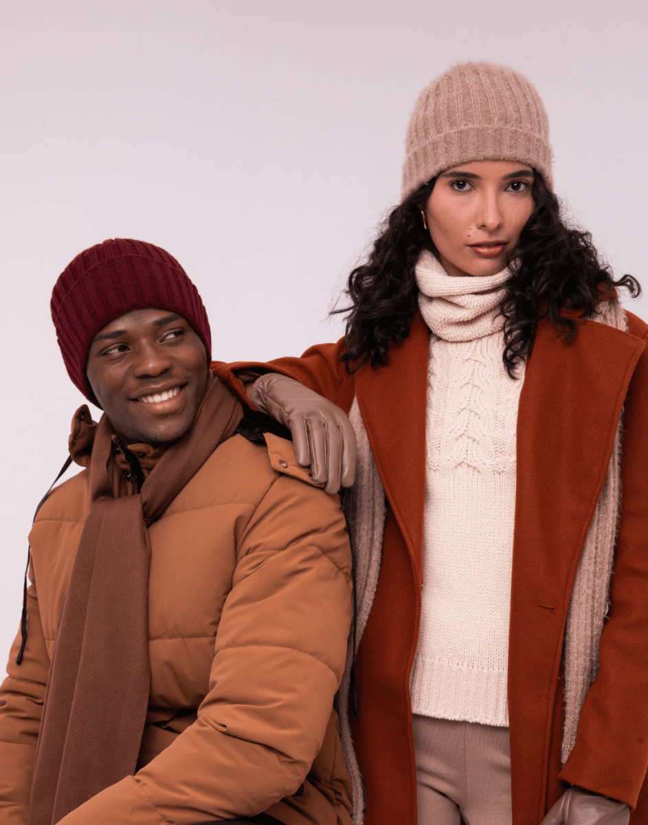 Gorro Tricot Calone Soft Bege Bruma - Tricote Modas