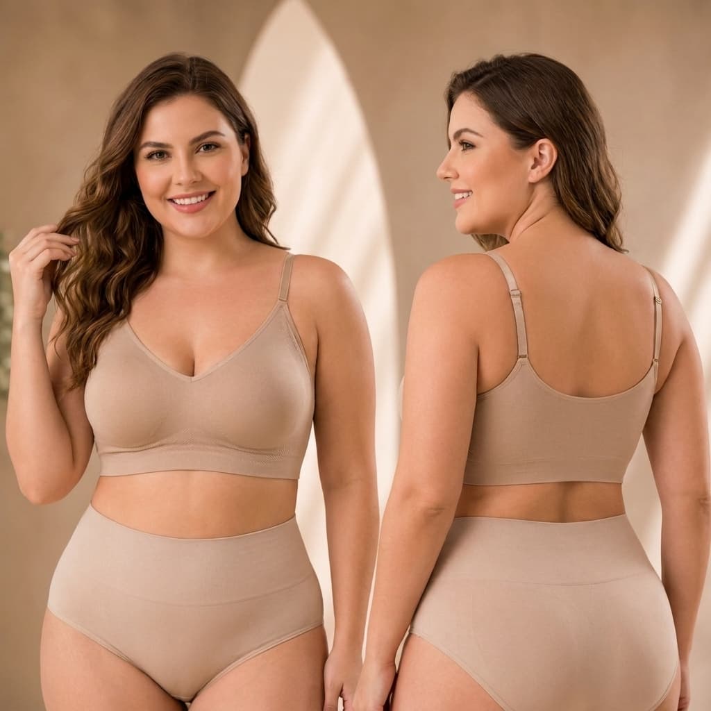 (Kit com 3) Sutiã Premium Efeito Silicone Sem Costura e Sem Aro [OFERTA DE INVERNO]
