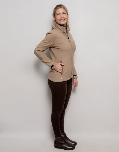 Jaqueta Fleece 280g/m² Winter Explorer Bege - Tricote Modas