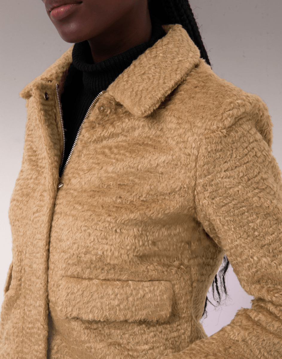 Jaqueta Polo Jackie Soft Golden - Tricote Modas
