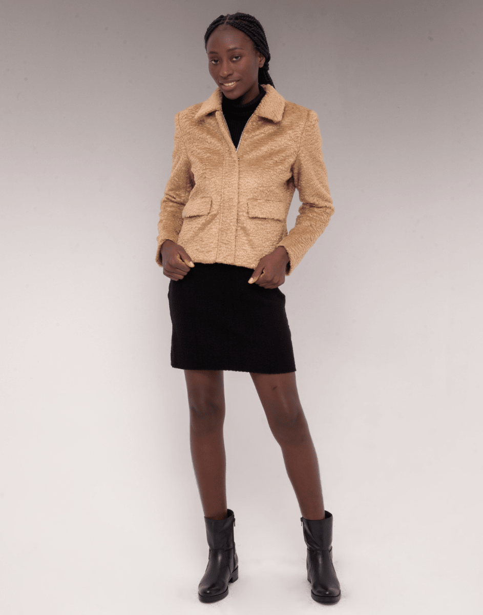 Jaqueta Polo Jackie Soft Golden - Tricote Modas