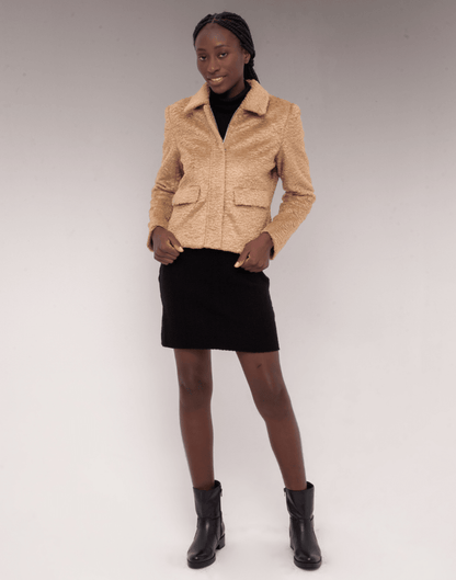 Jaqueta Polo Jackie Soft Golden - Tricote Modas