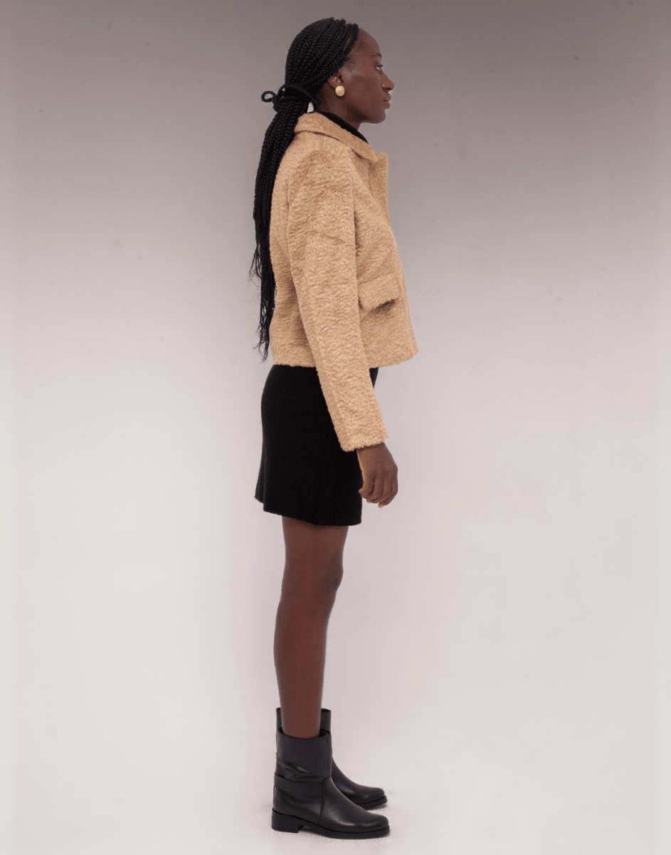 Jaqueta Polo Jackie Soft Golden - Tricote Modas