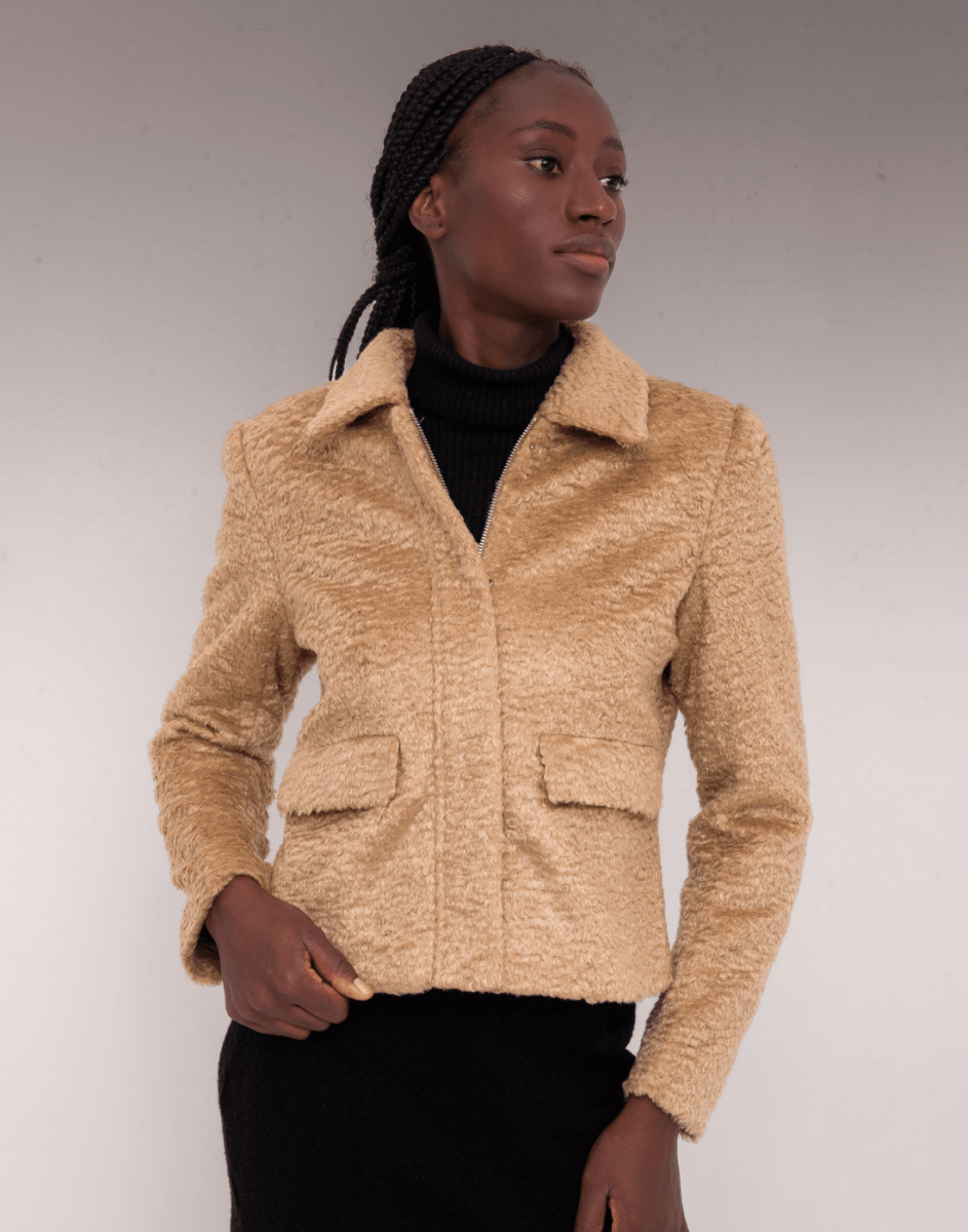 Jaqueta Polo Jackie Soft Golden - Tricote Modas