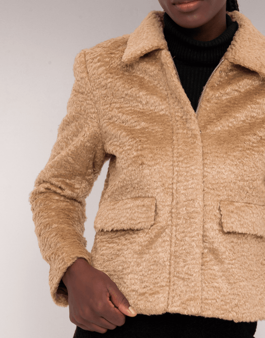 Jaqueta Polo Jackie Soft Golden - Tricote Modas