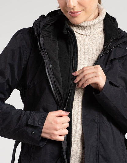Jaqueta Winter Explorer 3 em 1 Preta - Tricote Modas