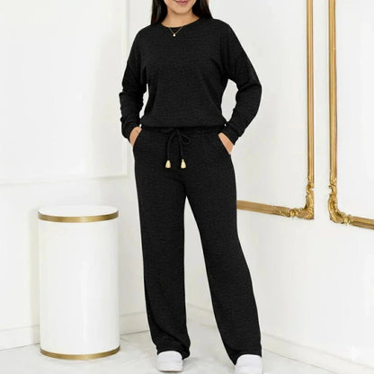 (KIT COM 2) Conjuntinho Paty em Modal Premium (Blusa + Calça) | OFERTA DE OUTONO/INVERNO - Tricote Modas