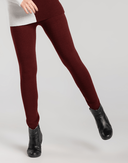 Legging Invernada Dupla Bordeaux - Tricote Modas