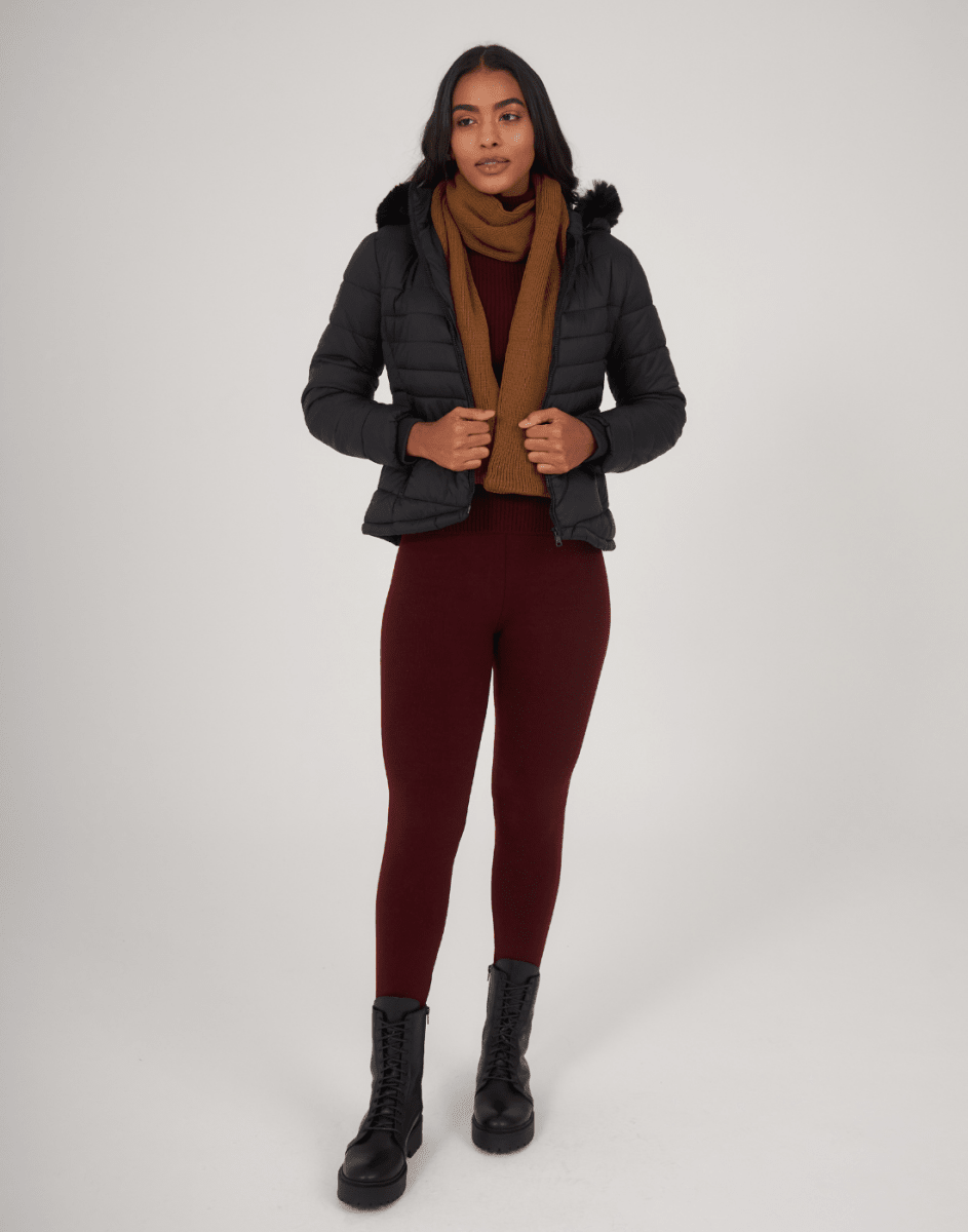 Legging Invernada Dupla Bordeaux - Tricote Modas