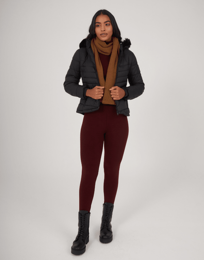 Legging Invernada Dupla Bordeaux - Tricote Modas