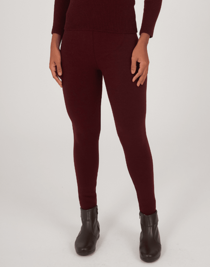 Legging Invernada Dupla Bordeaux - Tricote Modas