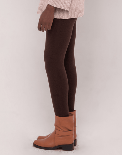 Legging Invernada Dupla Marrom - Tricote Modas