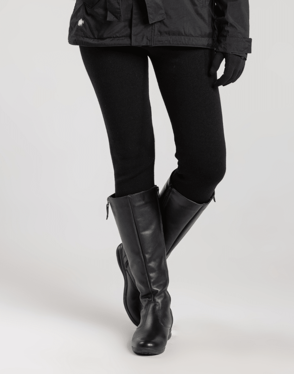 Legging Invernada Dupla Preta - Tricote Modas