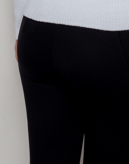 Legging Tricot Invernada Stripe Preta - Tricote Modas