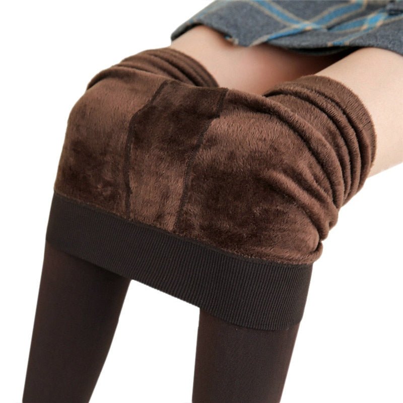 Meia-Calça Legging Peluciada Feminina - Tricote Modas