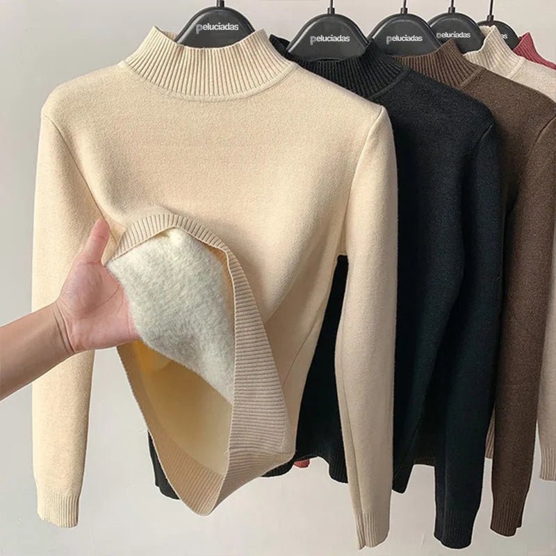 Suéter Peluciado Feminino - Tricote Modas