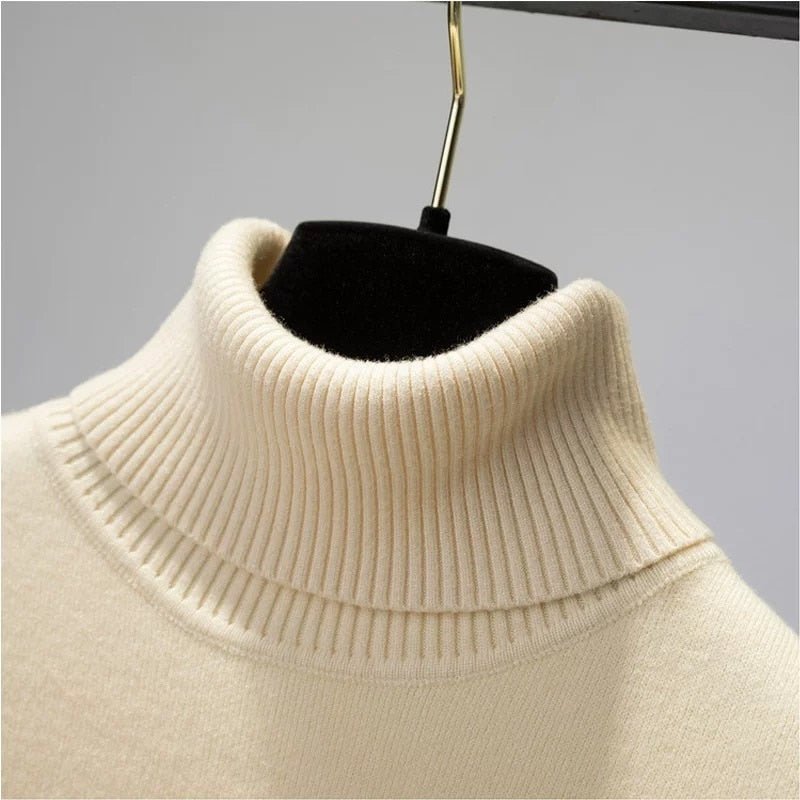 Suéter Peluciado Gola Alta Feminino - Tricote Modas