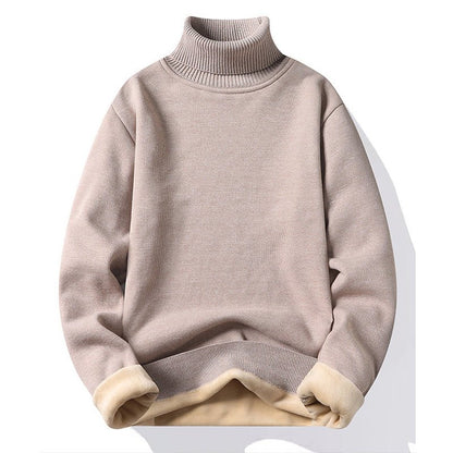 Suéter Peluciado Gola Alta Masculino - Tricote Modas