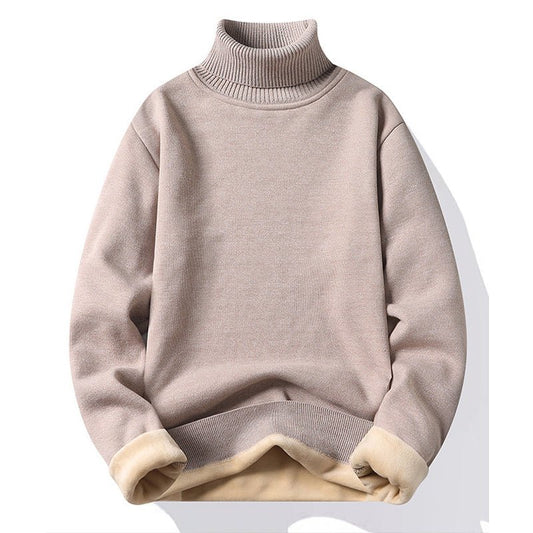 Suéter Peluciado Gola Alta Masculino - Tricote Modas