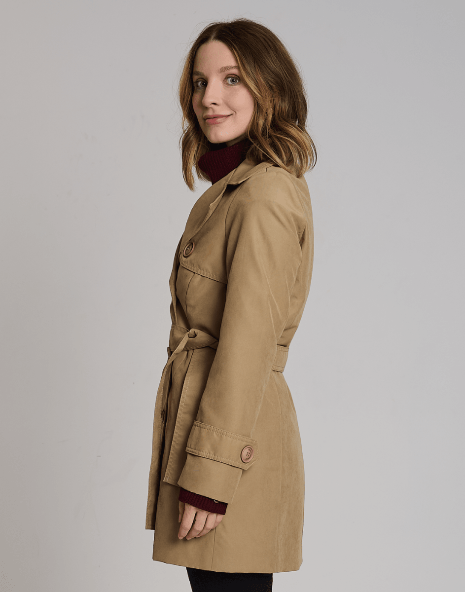 Trench Coat Hailes Bege - Tricote Modas