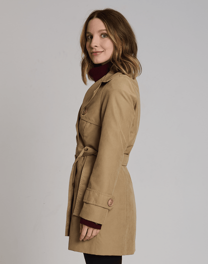 Trench Coat Hailes Bege - Tricote Modas