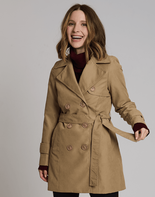 Trench Coat Hailes Bege - Tricote Modas