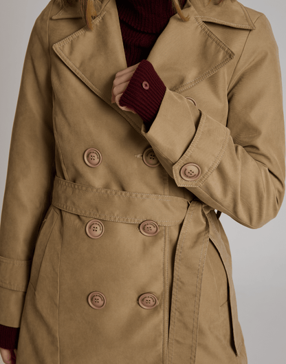 Trench Coat Hailes Bege - Tricote Modas