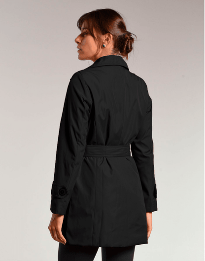 Trench Coat Netley Preto - Tricote Modas