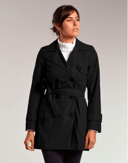 Trench Coat Netley Preto - Tricote Modas